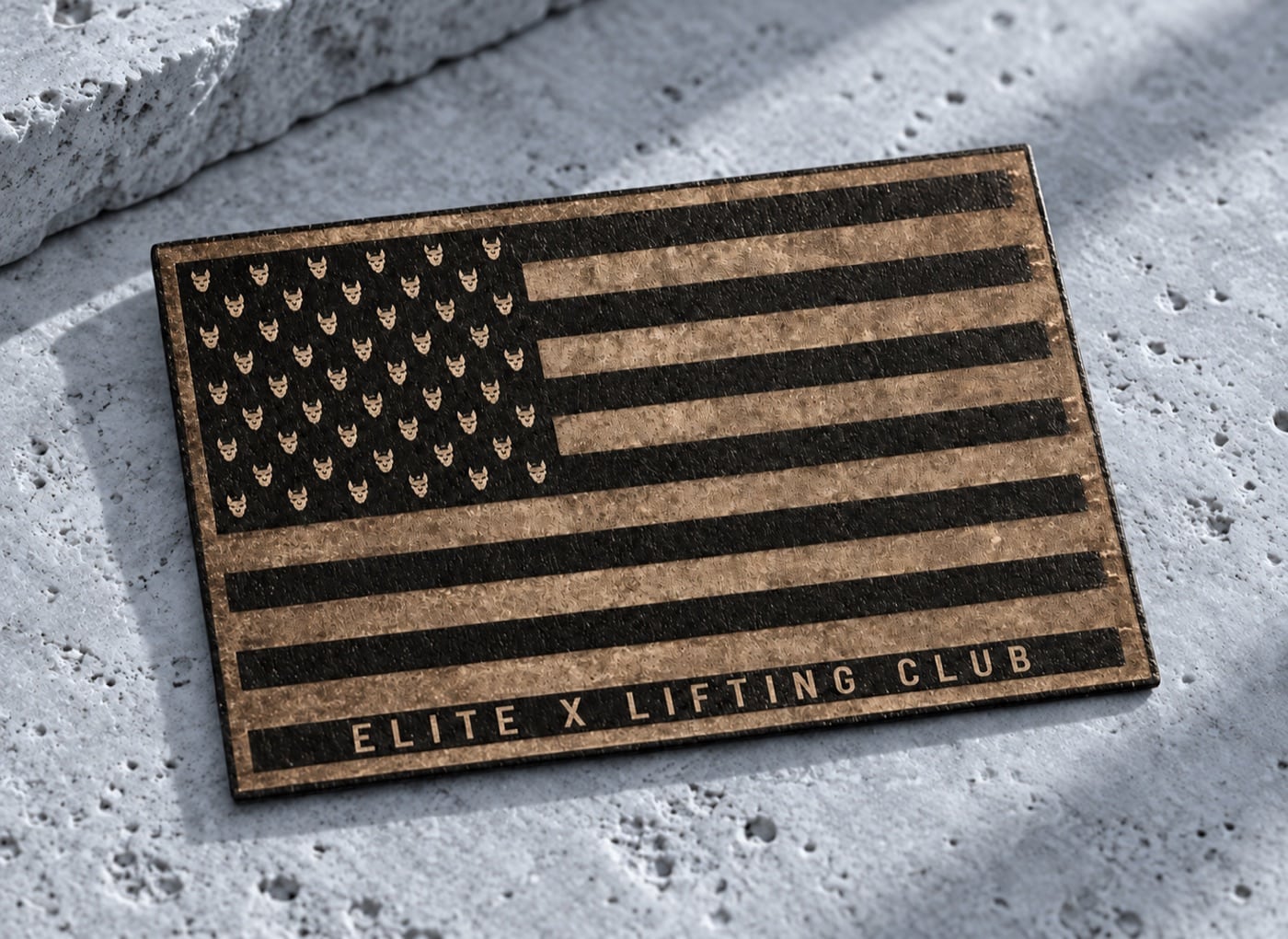 Custom patches — styled OPSCO product example